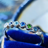 【ブルー系】マルチカラーリング