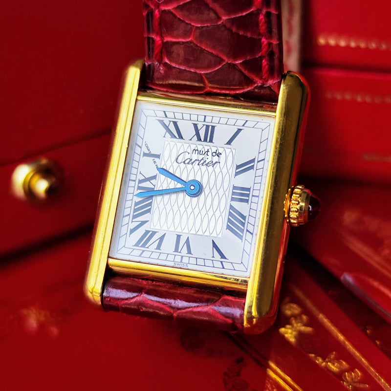 【Cartier 150周年 1847本限定モデル】
カルティエ マストタンク クォーツ腕時計