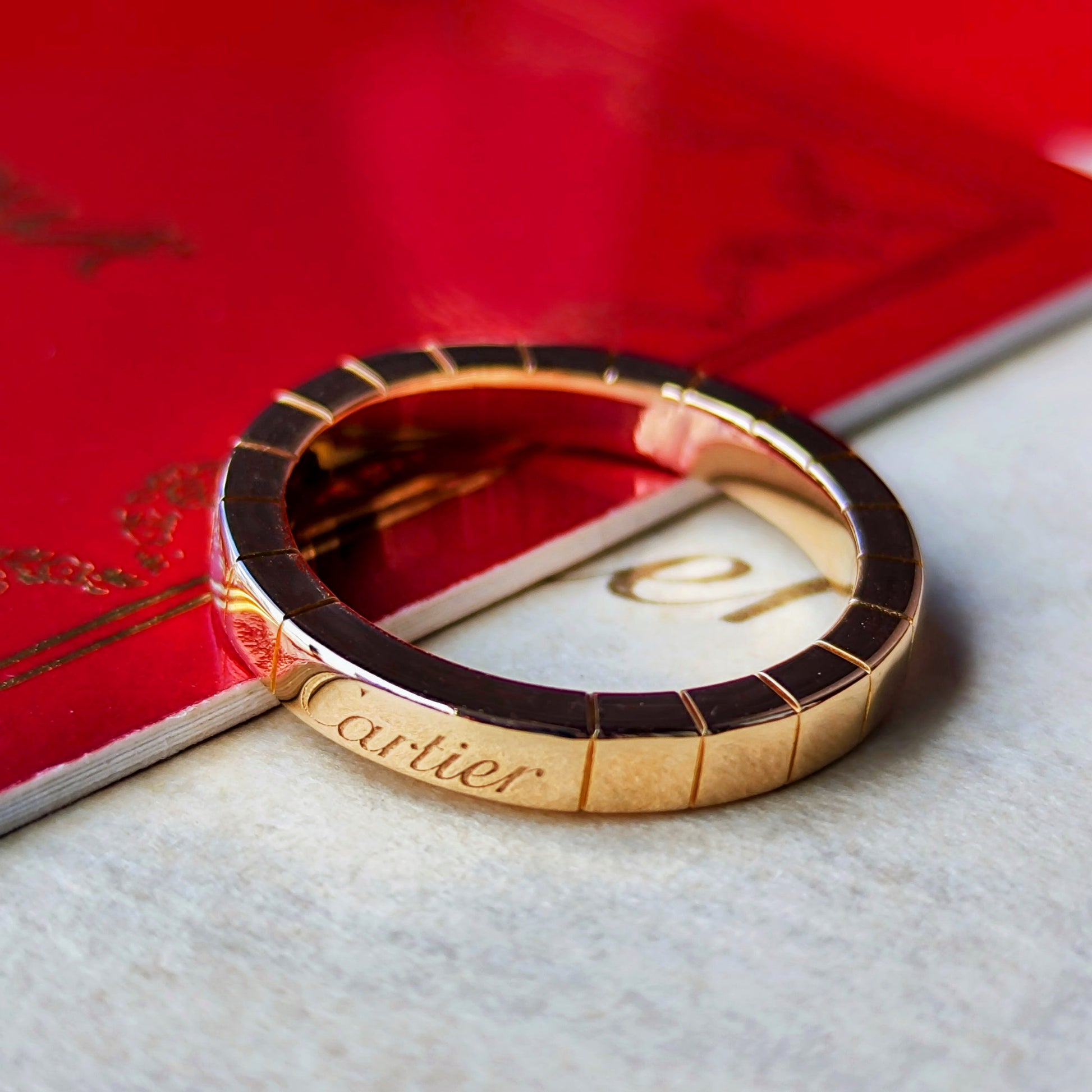 Cartier カルティエ ラニエール 18金PG 54