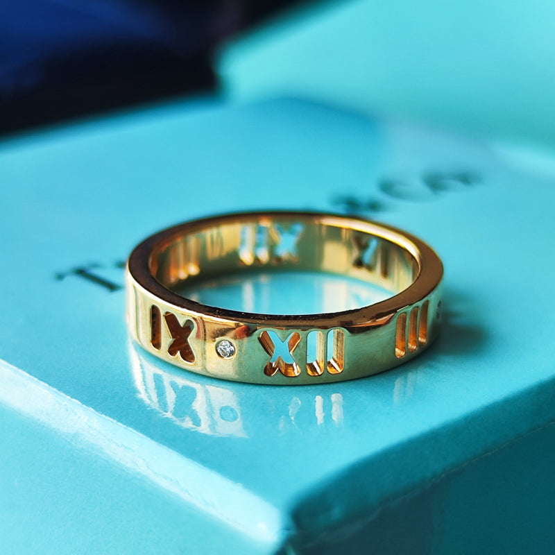 TIFFANY  ティファニー ピアスドアトラス ダイヤモンド リング