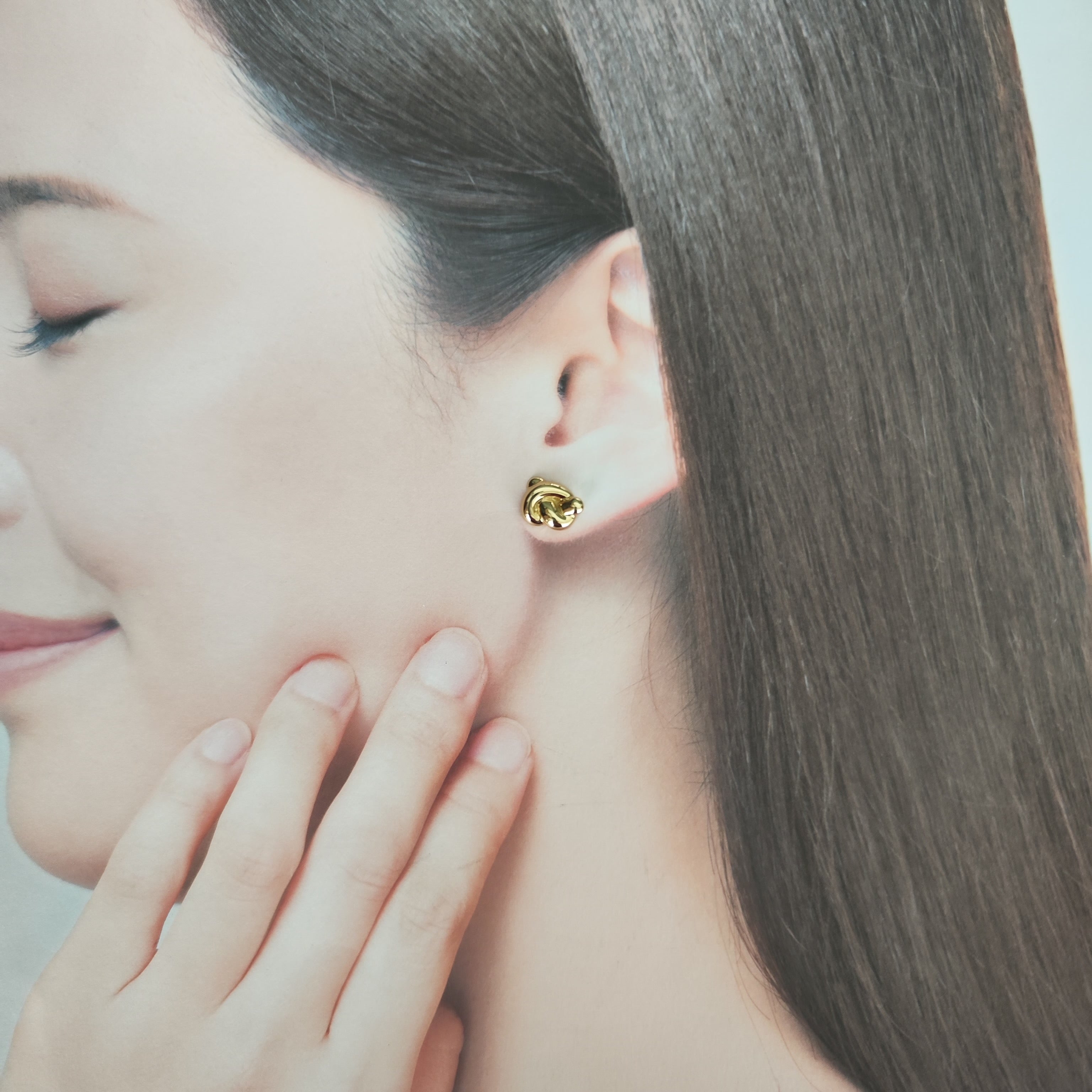 TIFFANY &Co ティファニー ノットピアス 18金YG – Mico宝飾店