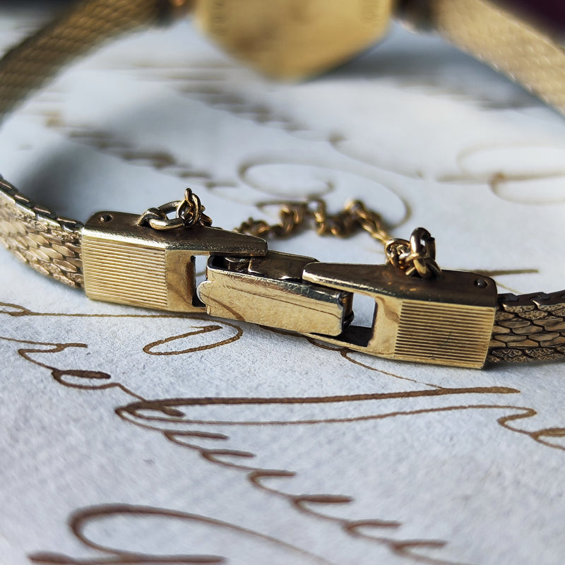 【OH済み】BULOVA ブローバ アンティーク 手巻き 腕時計