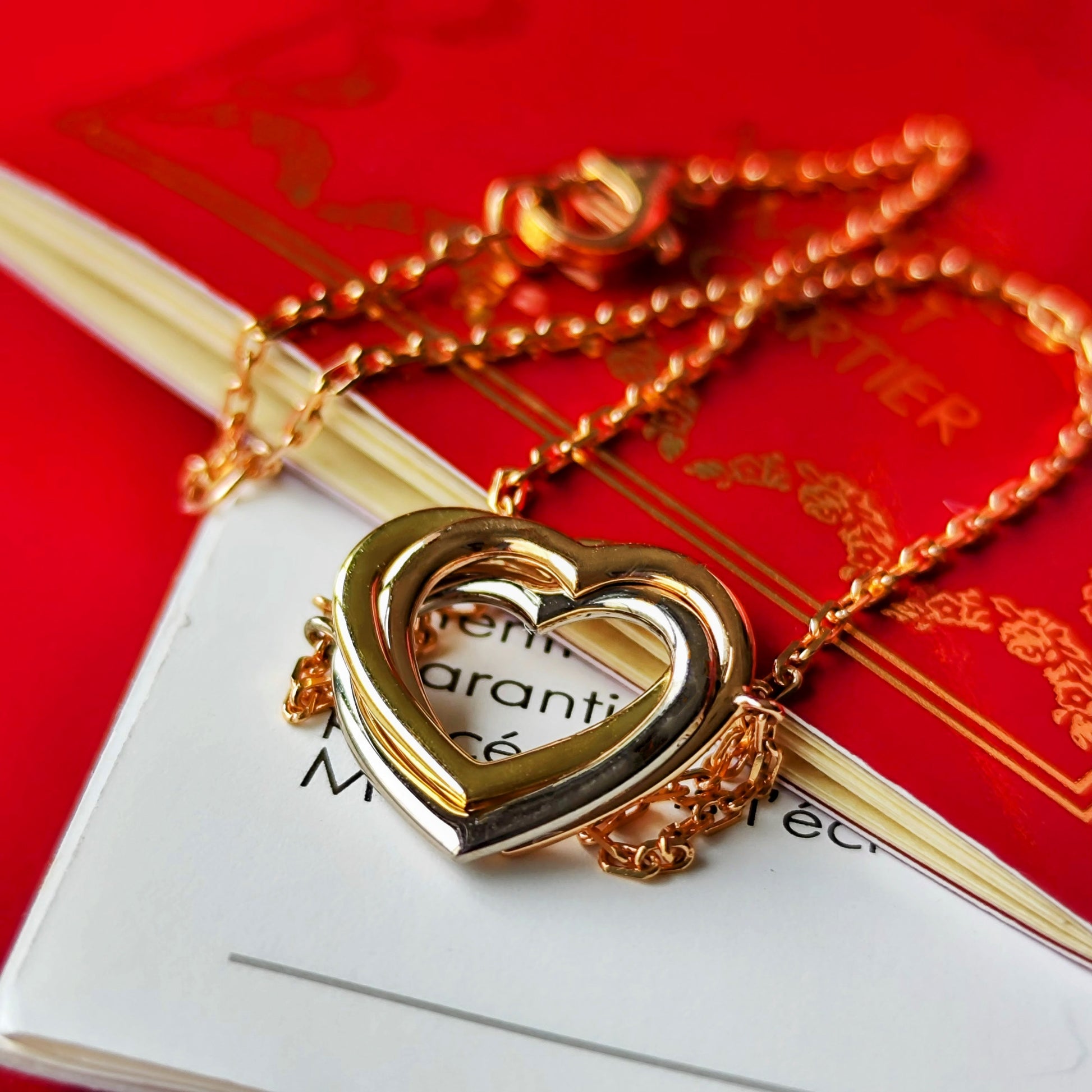 Cartier カルティエ トリニティハートブレスレット