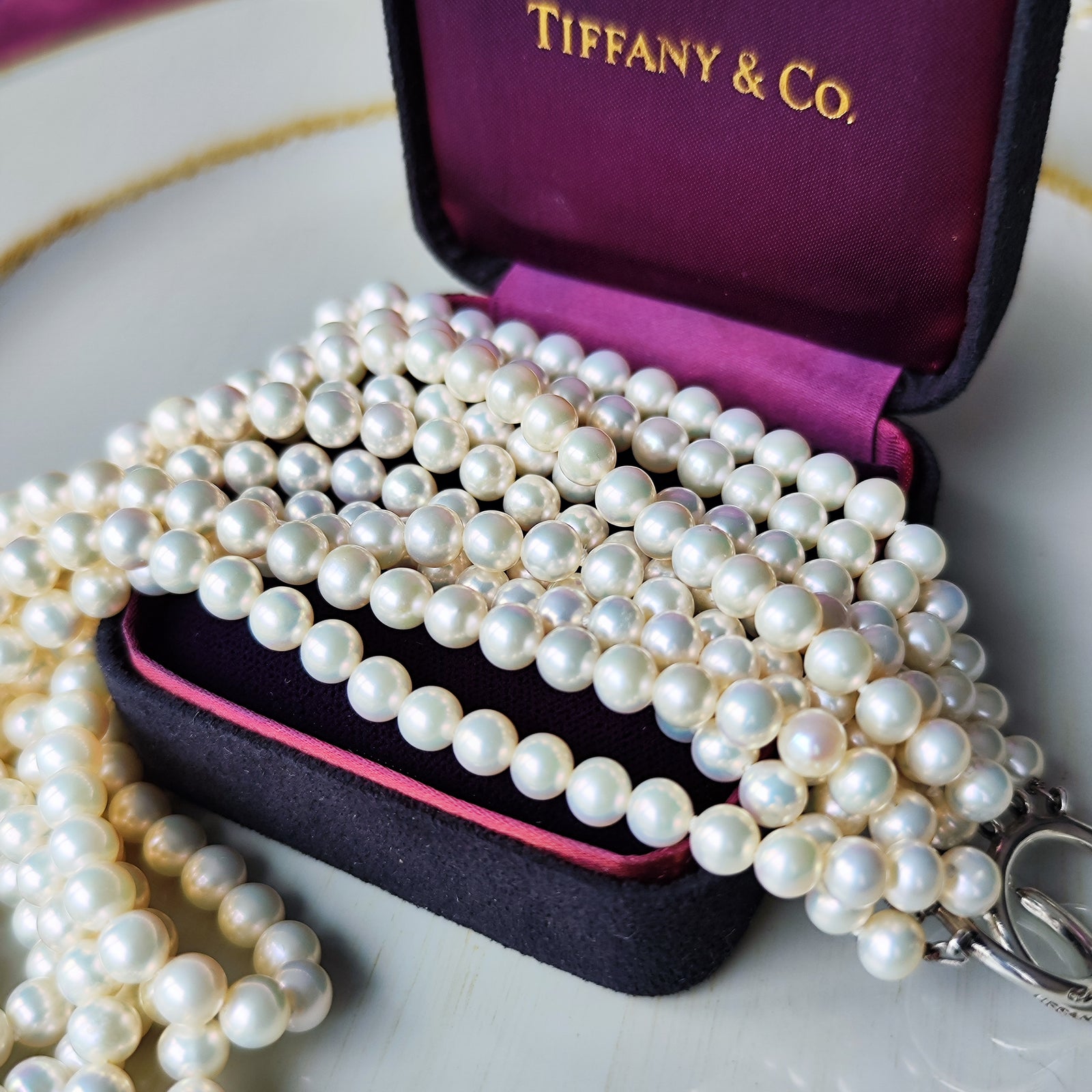 ティファニー ベビーパール ネックレス 40cm 淡水真珠 RY1fe ティファニー ベビーパール ネックレス 40cm 淡水真珠 RY1fe Tiffany