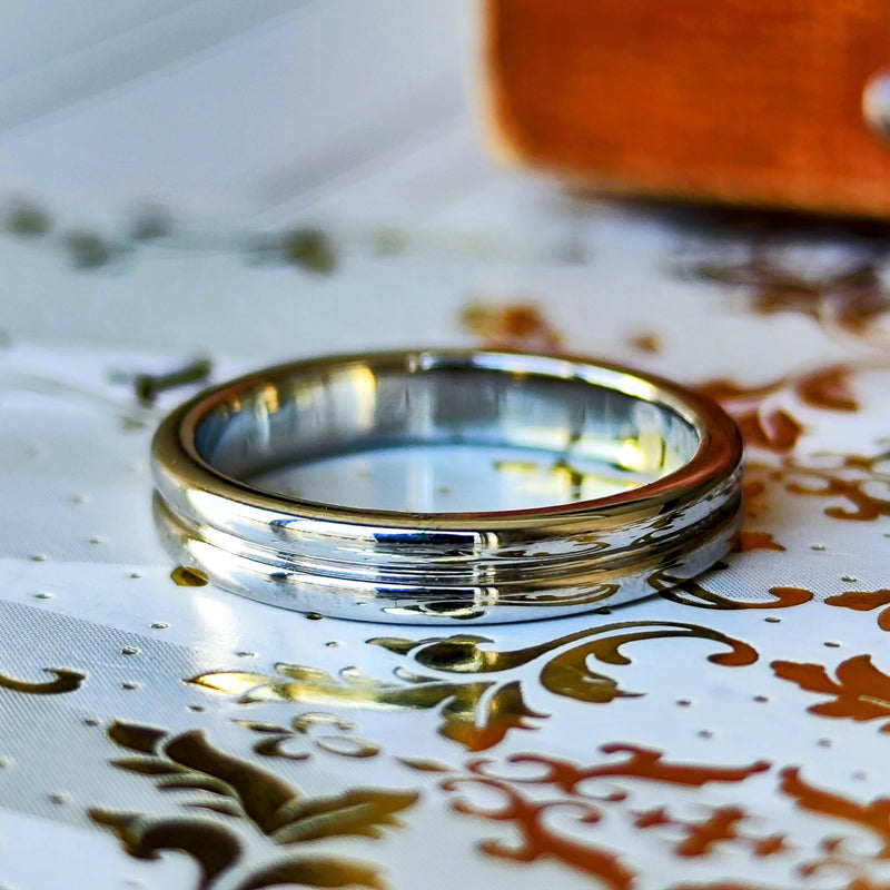 BOUCHERON ブシュロン Godron ゴドロン 48 プラチナリング