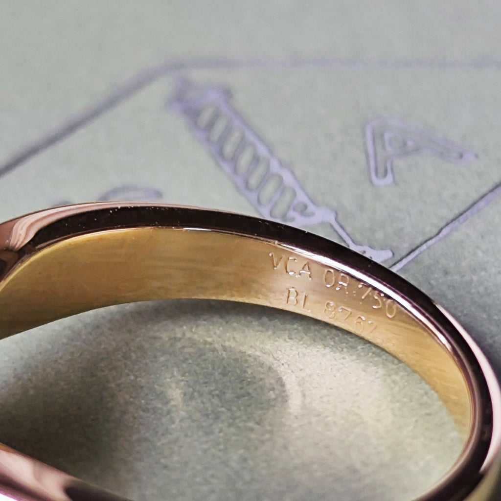 Van Cleef & Arpels ヴァンクリーフ&アーペル アルノ ダイヤモンド 18金YG 47