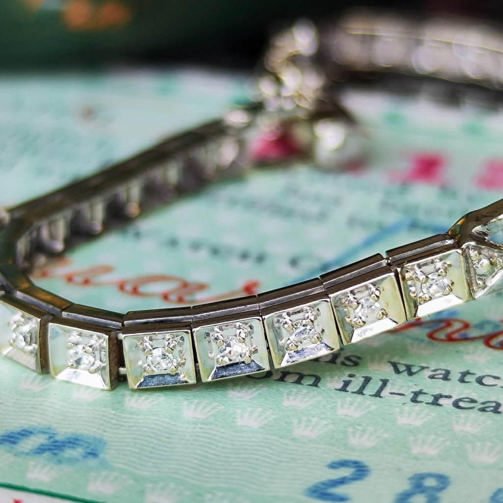 【OH済み】ROLEX ロレックス ダイヤモンド 14金無垢 ジュエリーウォッチ 手巻き