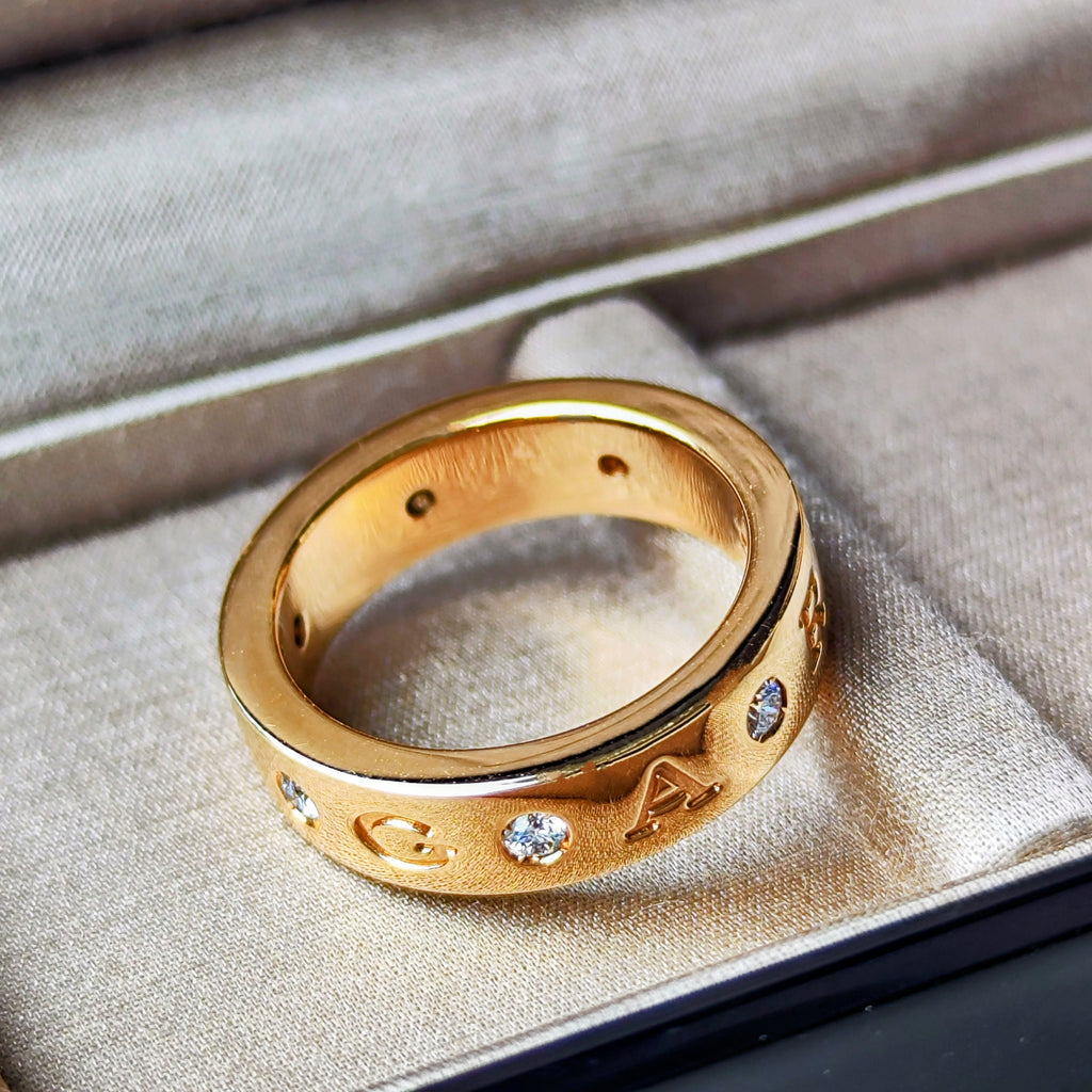 BVLGARI ブルガリ ローマンソルベ ダイヤモンドリング