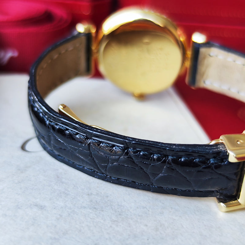 【コンプリートサービス済み】Cartier
カルティエ コリゼ 18金無垢 純正ダイヤモンド クォーツ腕時計