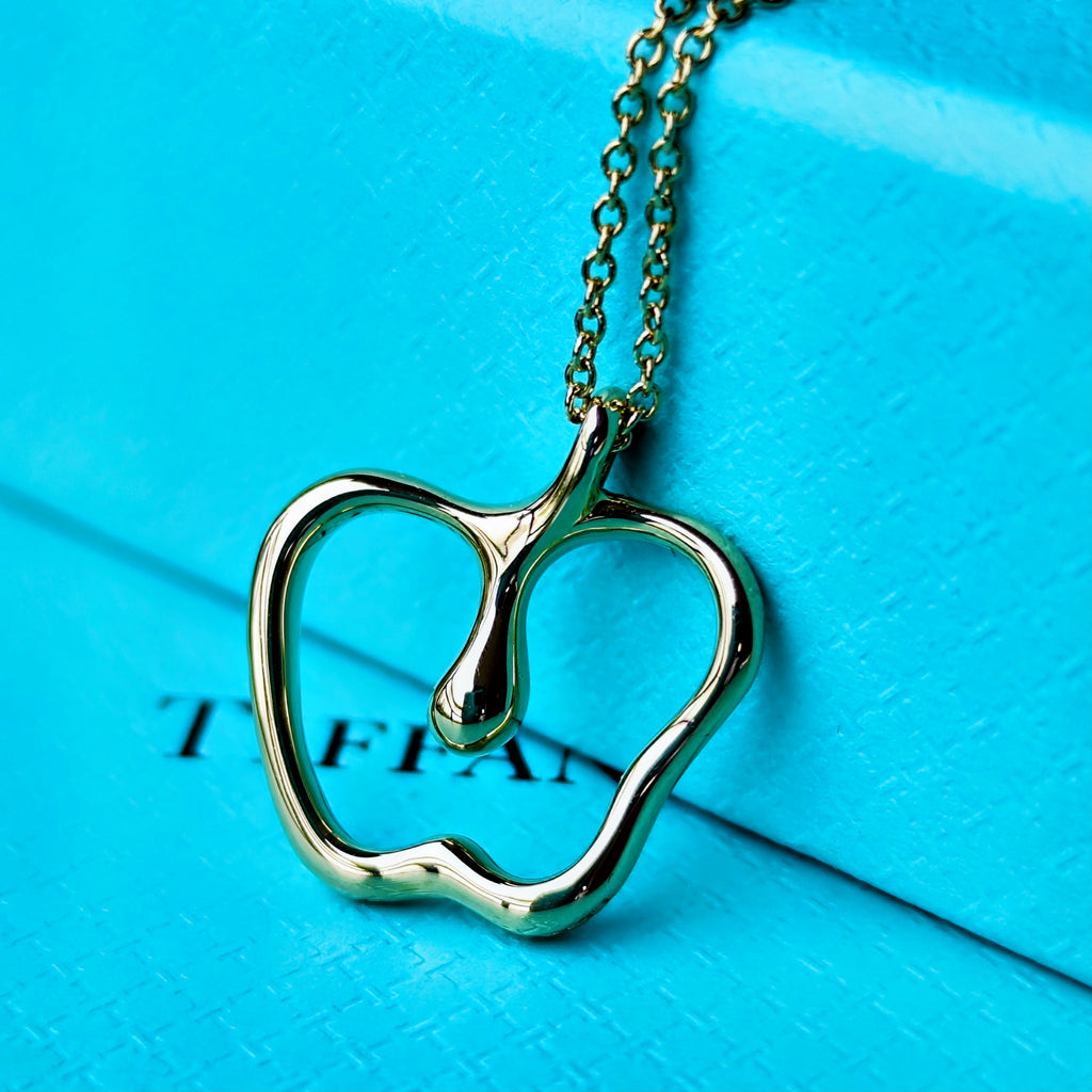 TIFFANY &Co ティファニー アップル ネックレス 18金YG