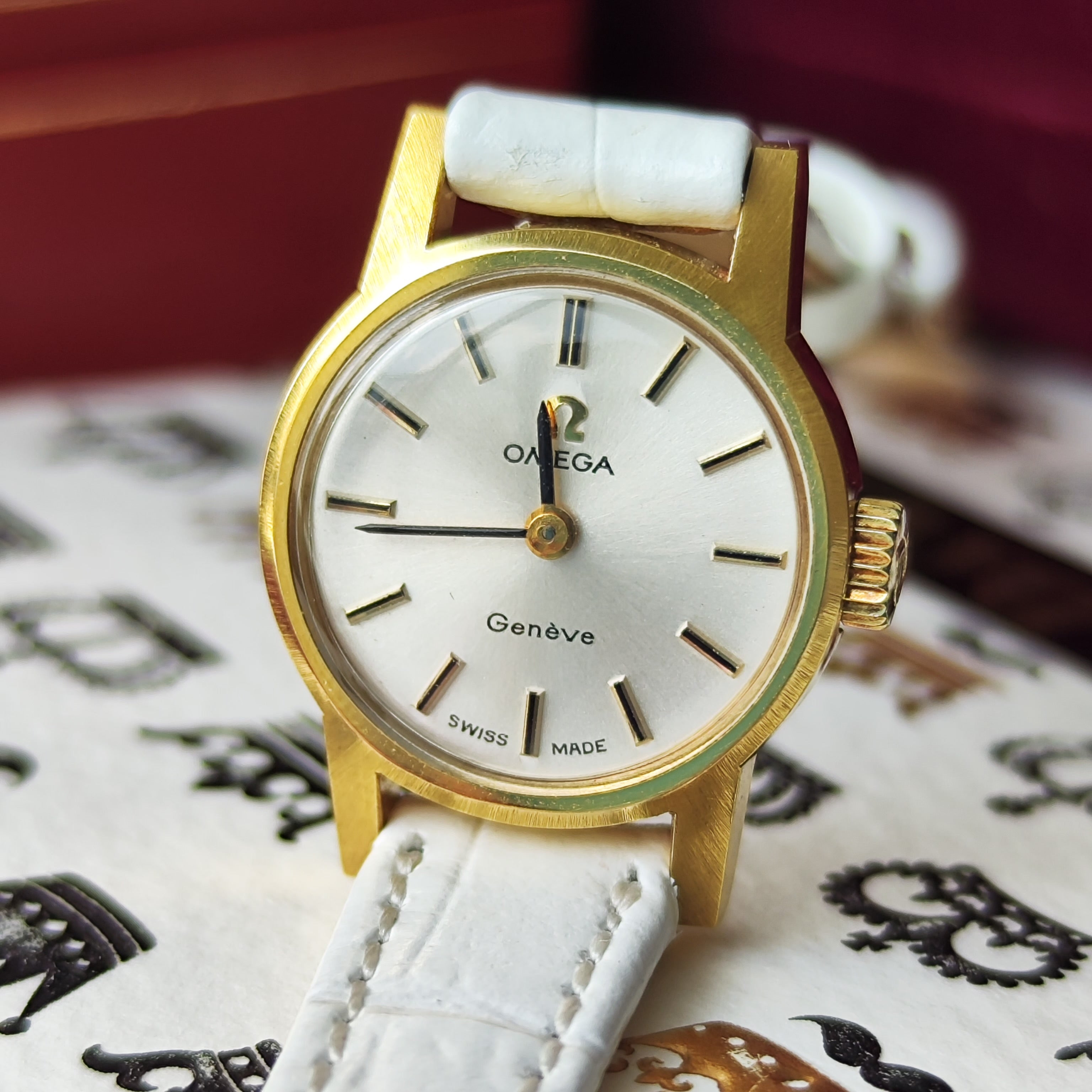 お値下げ】OH済み OMEGA オメガ Geneve ジュネーヴ 手巻き腕時計
