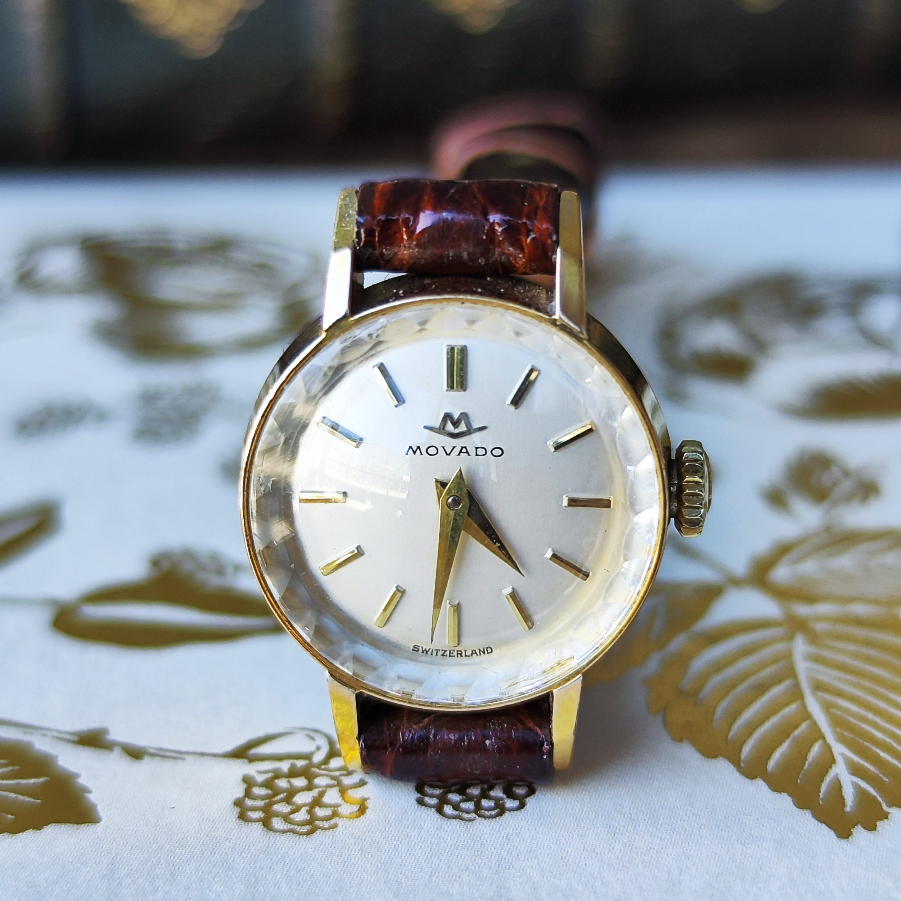 【お値下げ】OH済み MOVADO モバード 手巻き腕時計