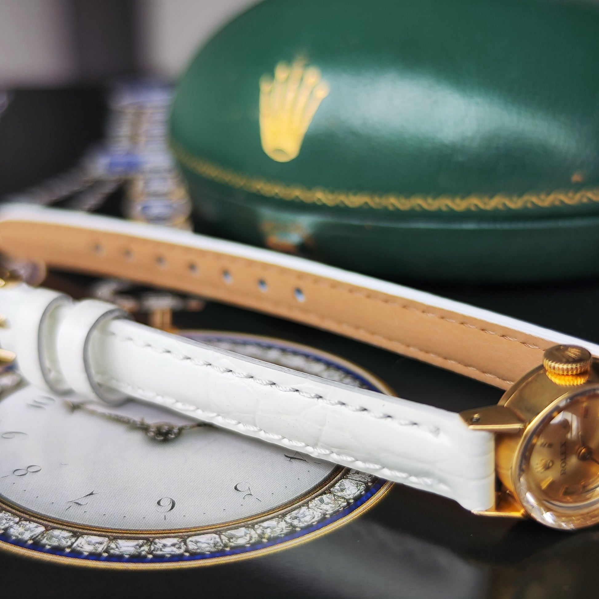 【OH済み】ROLEX ロレックス 18金無垢 手巻き 腕時計