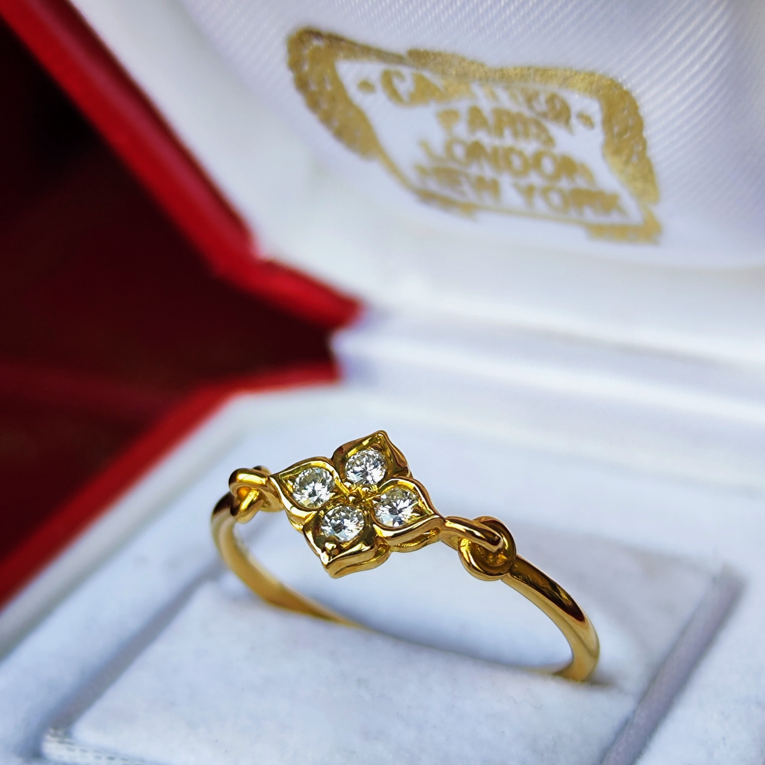 K18 750 ヴィンテージ Cartier カルティエ ヒンドゥ リング Vintage Cartier】カルティエ ヒンドゥリング – Mico宝飾店