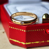 Cartier カルティエ  ウェデイング バンドリング ダイヤモンド 18金PG 8号