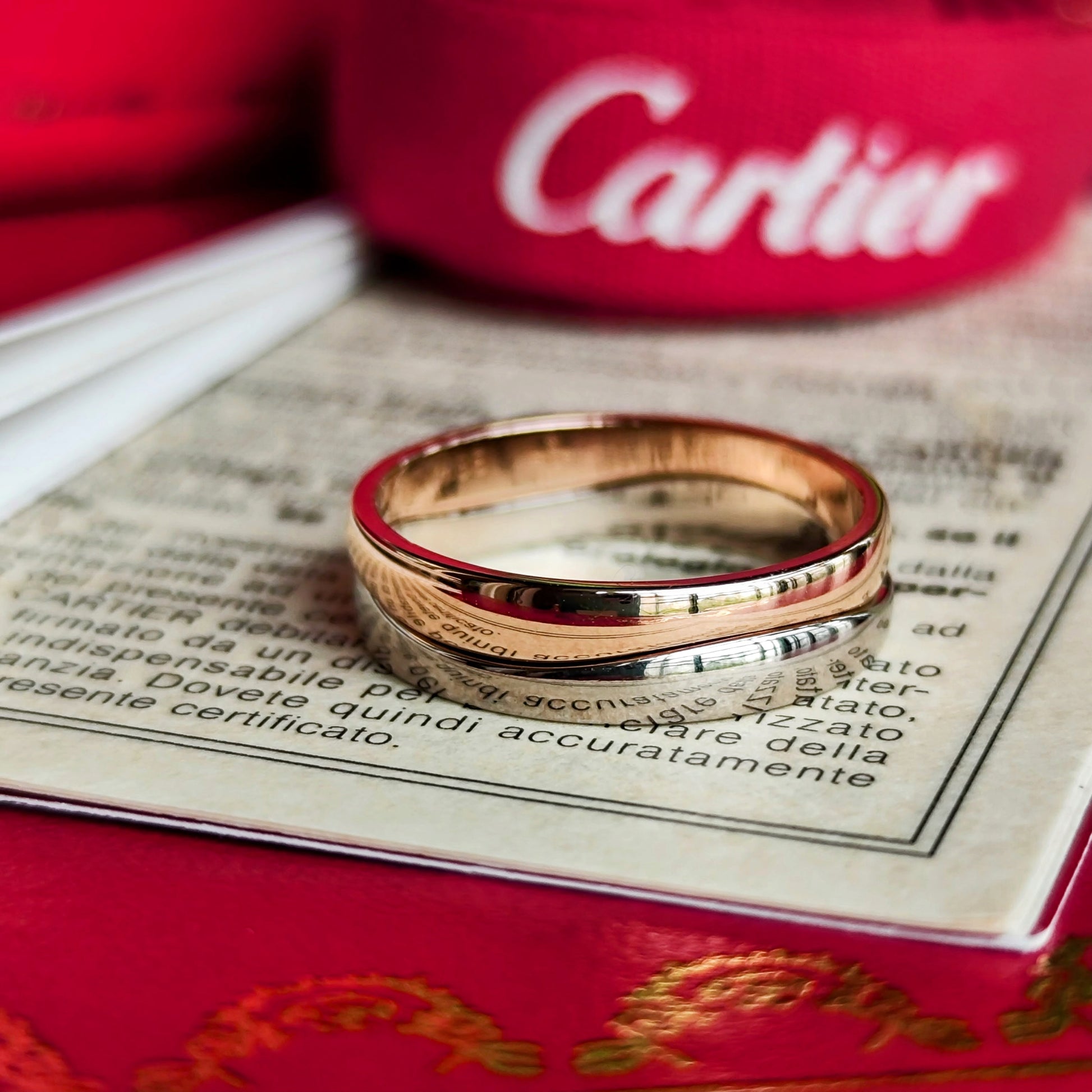 【Cartier 廃盤】カルティエ ラブミーリング 54