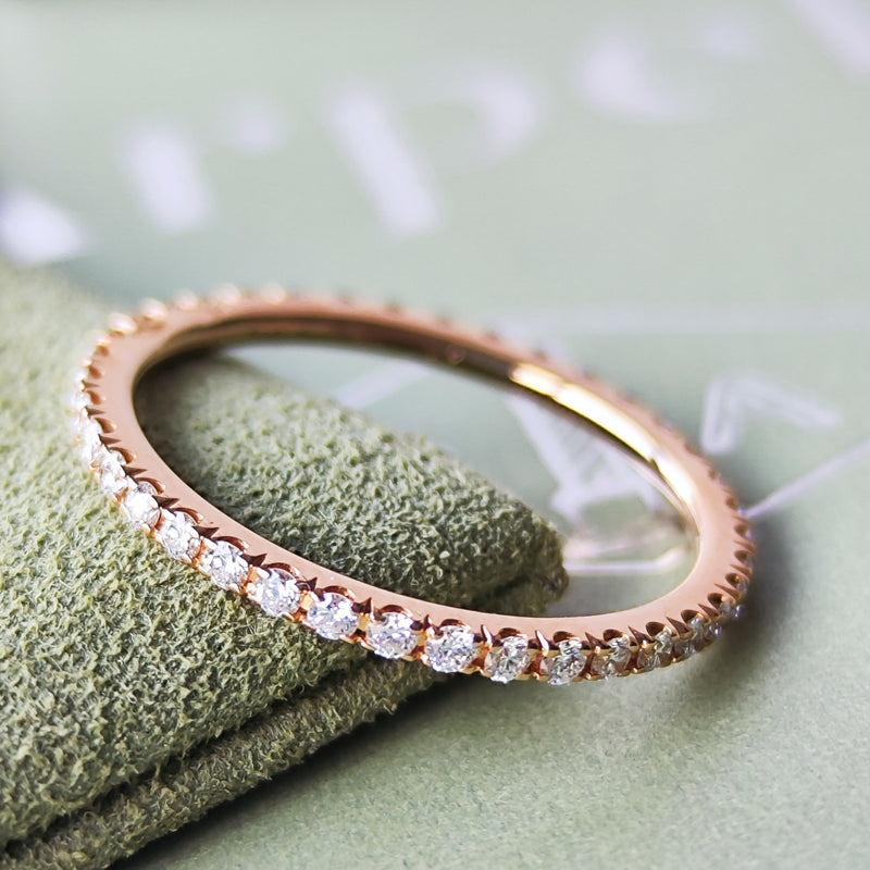 Van Cleef & Arpels ヴァンクリーフ&アーペル フェリシテ フルエタニティリング 47号