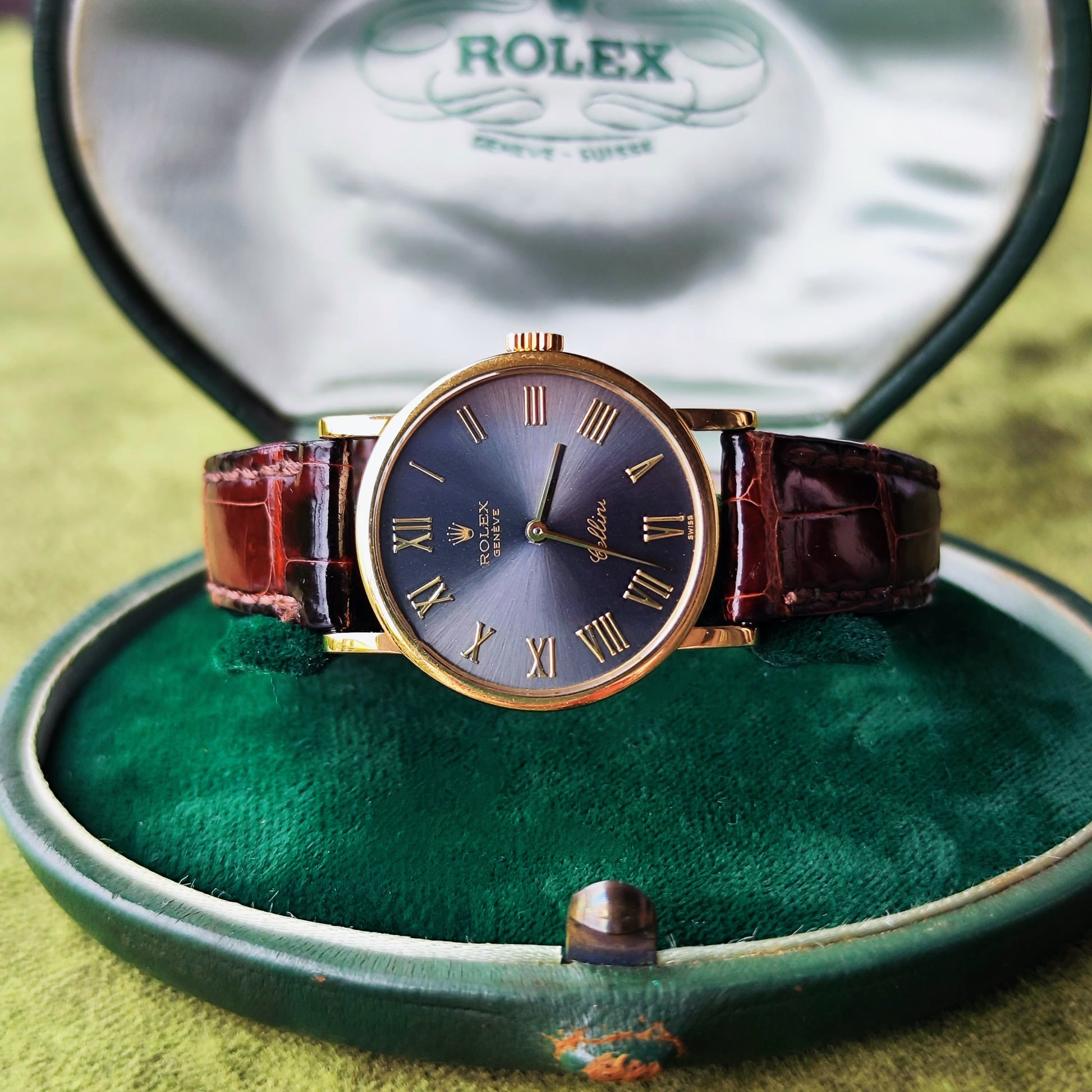 【OH済み】ROLEX ロレックス CELLINI チェリーニ 18金無垢 手巻き腕時計