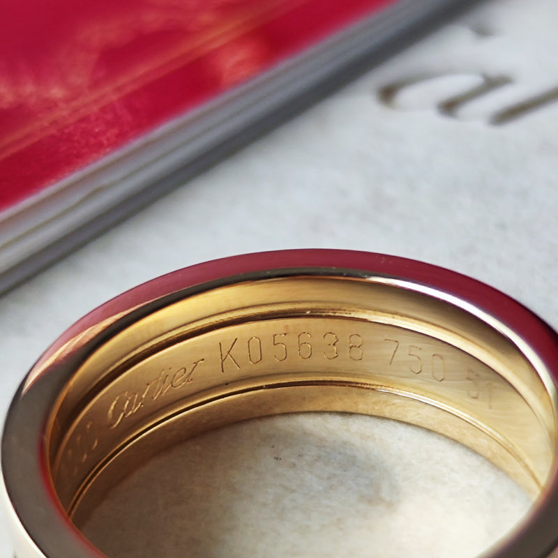 Cartier カルティエ 2C（デューブル・シー）18金YG 11号