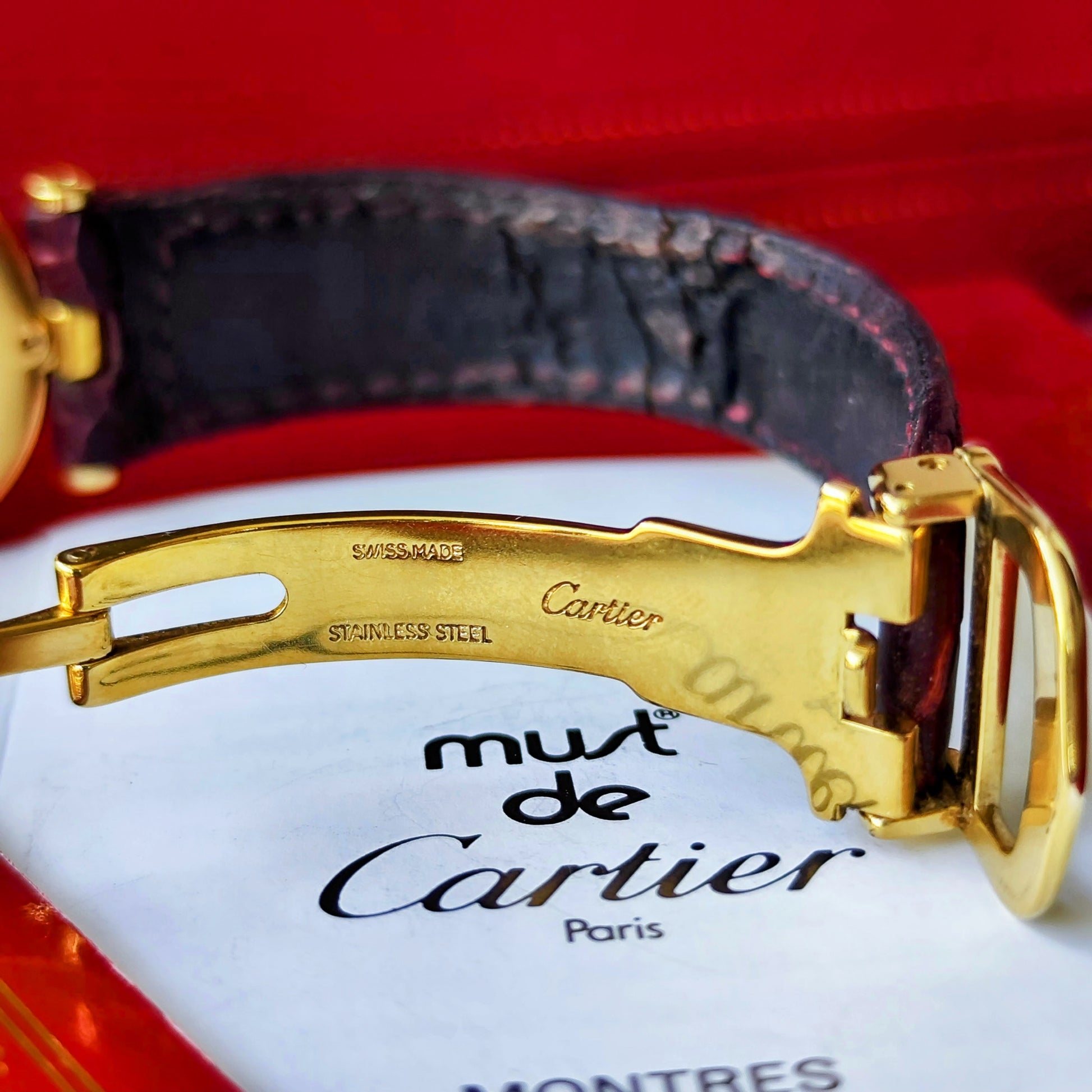 【Cartier 150周年 1847本限定モデル】
カルティエ マストヴァンドーム LM クォーツ腕時計 ギャランティカード