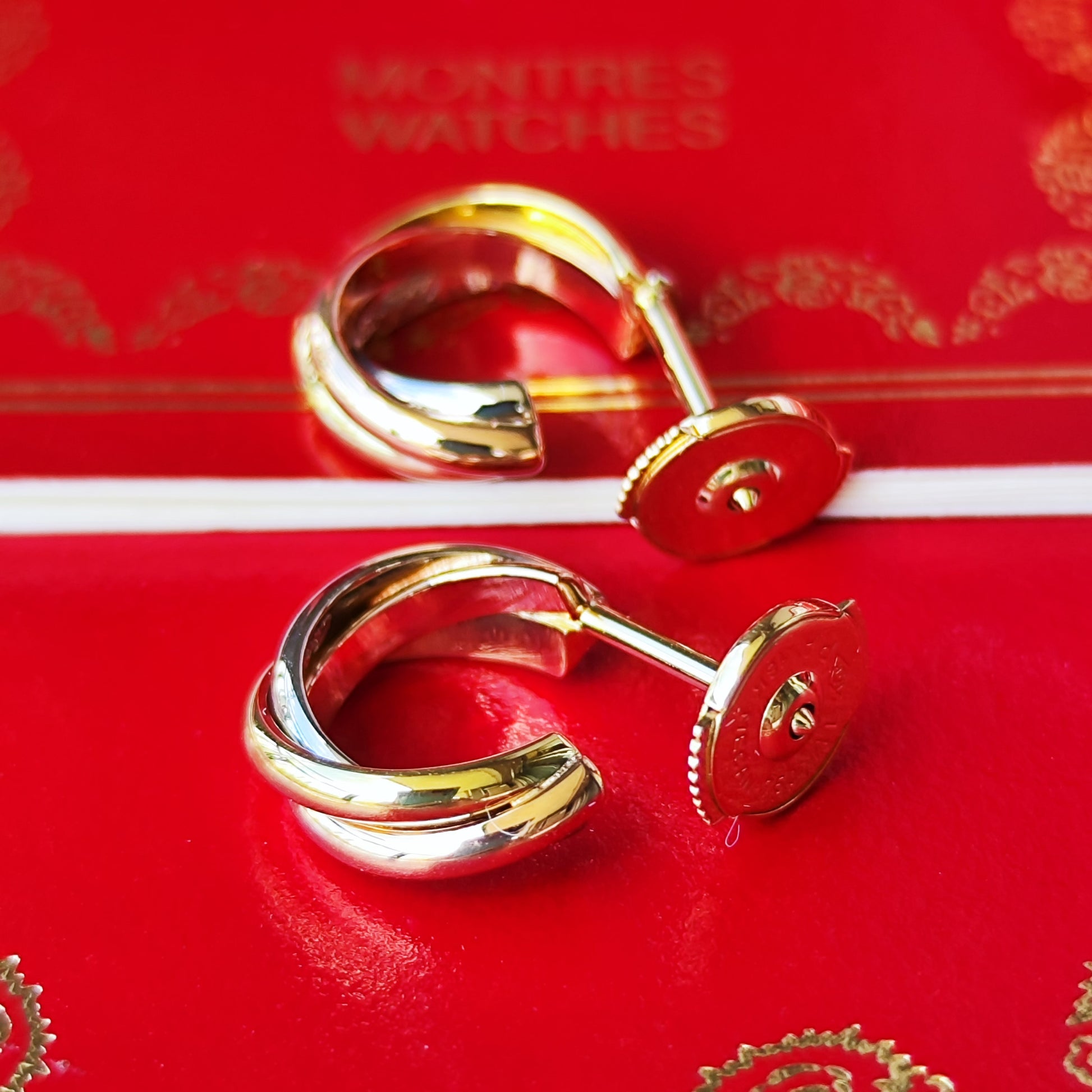 Cartier カルティエ トリニティピアス