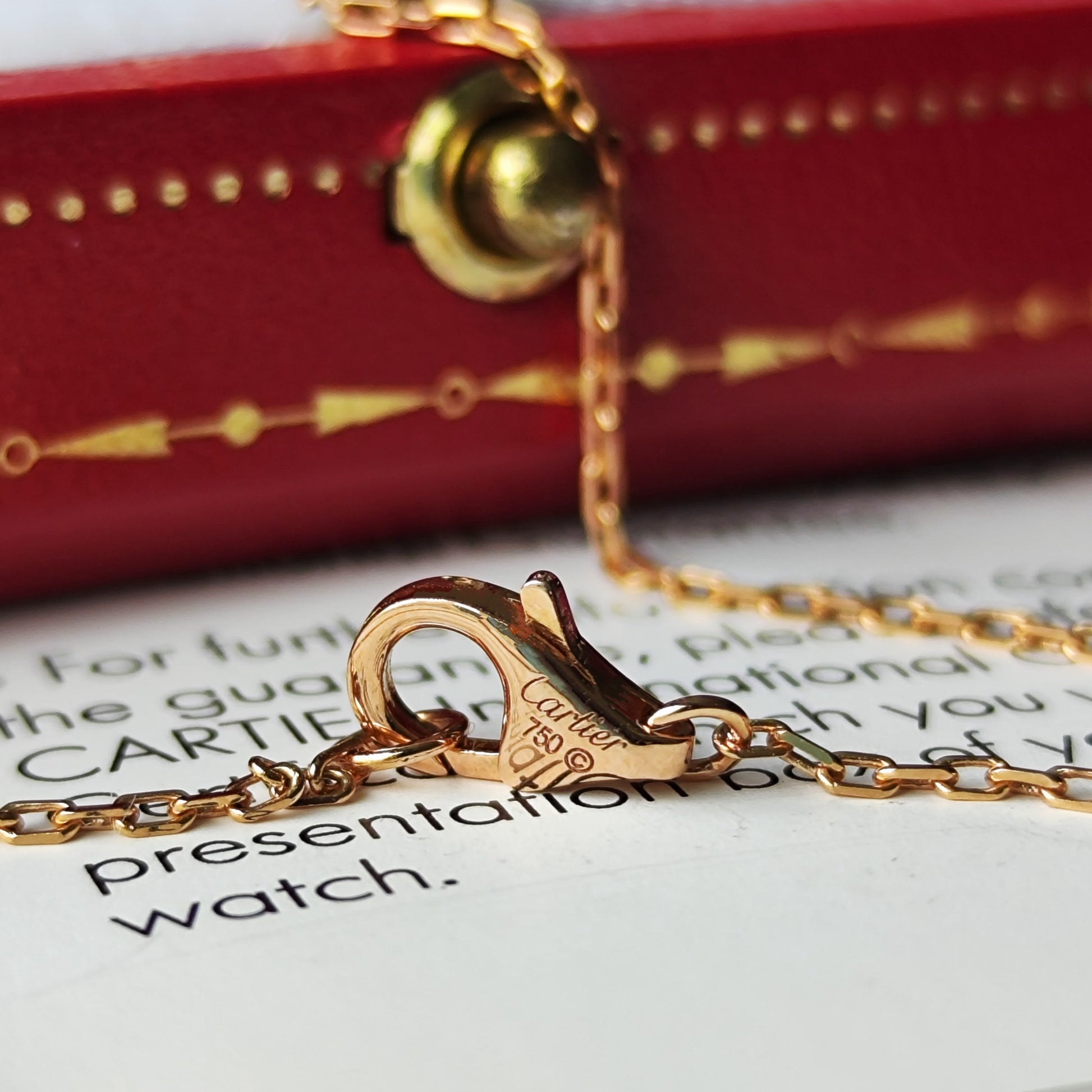 Cartier カルティエ トリニティハートブレスレット