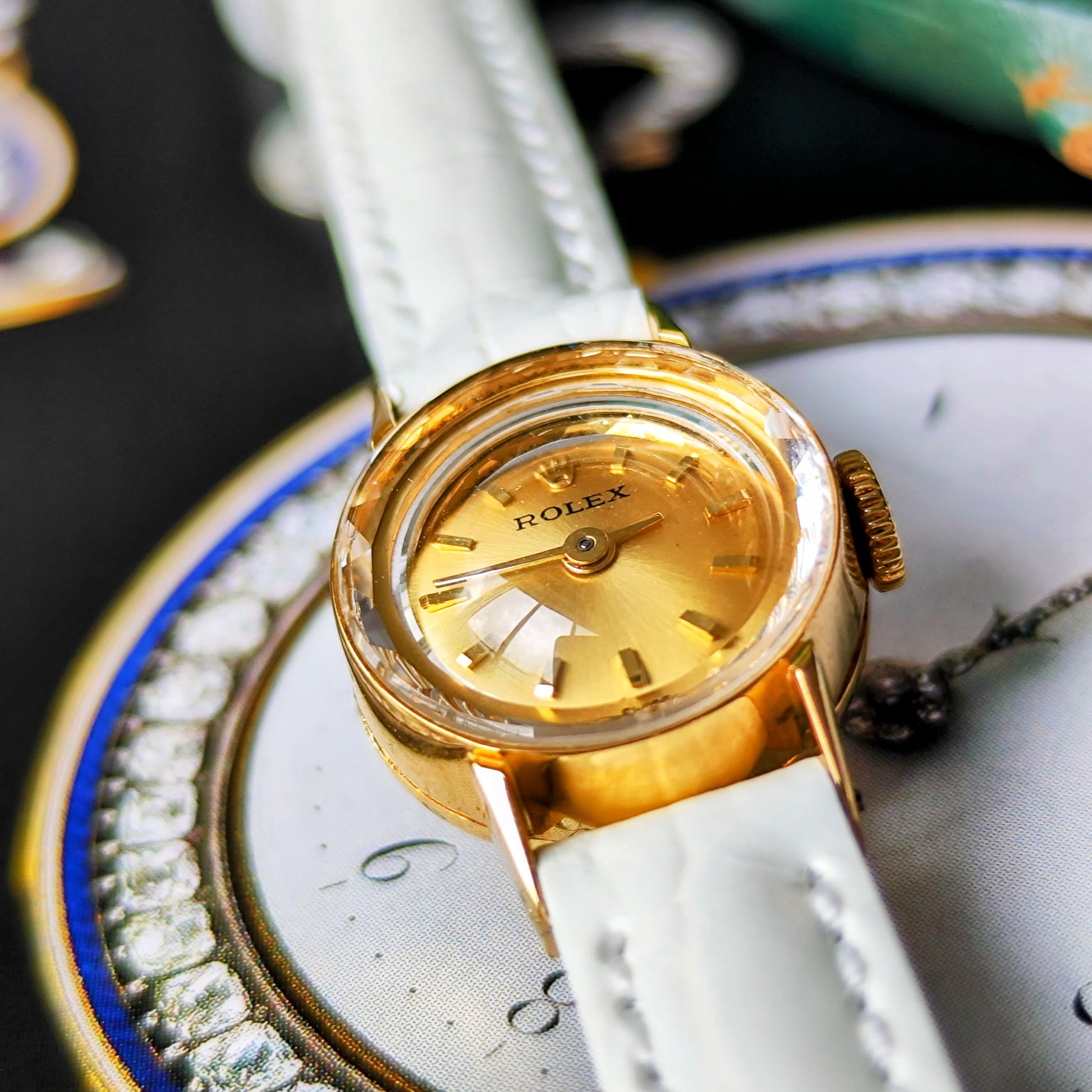 【OH済み】ROLEX ロレックス 18金無垢 手巻き 腕時計