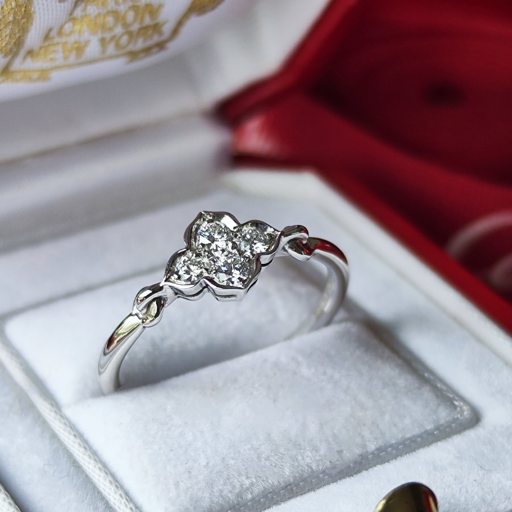 【Vintage Cartier】カルティエ ヒンドゥリング 18金WG