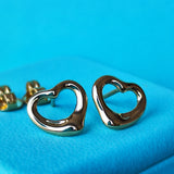 TIFFANY &Co ティファニー オープンハート 18金YG ピアス