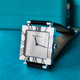 TIFFANY &Co ティファニー ATLAS アトラス スクエア型 ボーイズ クォーツ腕時計
