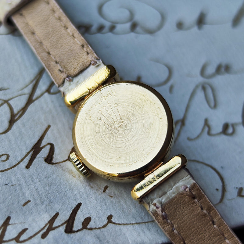 ROLEX ロレックス Orchid オーキッド 18金無垢 手巻き アンティーク腕時計