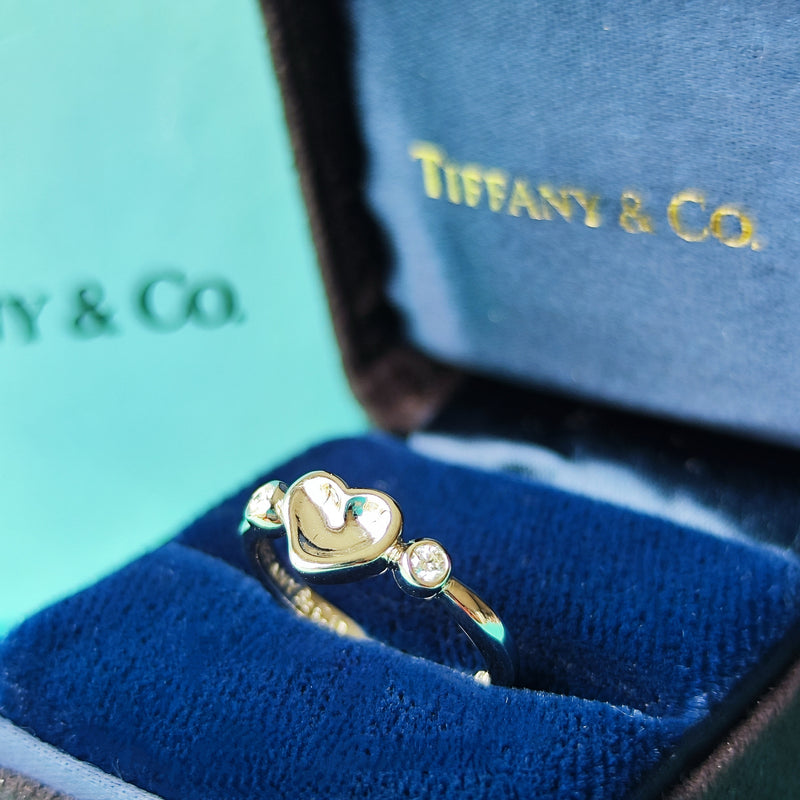 TIFFANY&Co ティファニー フルハート ダイヤモンドリング