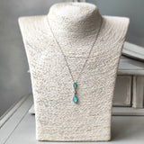 天然パライバトルマリン 天然ピンクダイヤモンド ネックレス