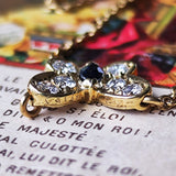 Van Cleef & Arpels ヴァンクリーフ&アーペル パピヨン ネックレス ダイヤモンド サファイア