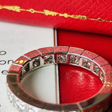 Cartier カルティエ ラニエール フルダイヤ 18金WG 47