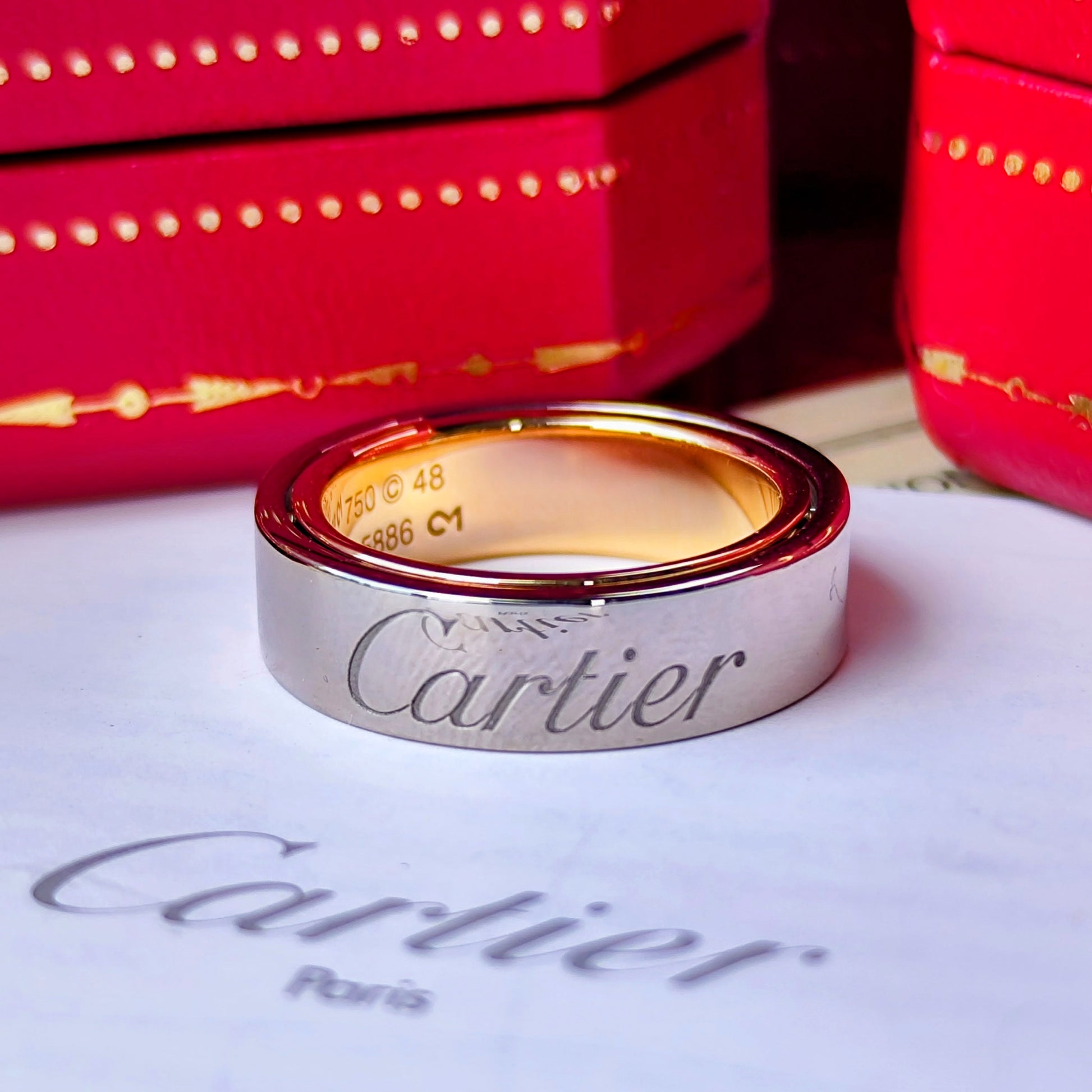 Cartier カルティエ シークレットラブリング 48