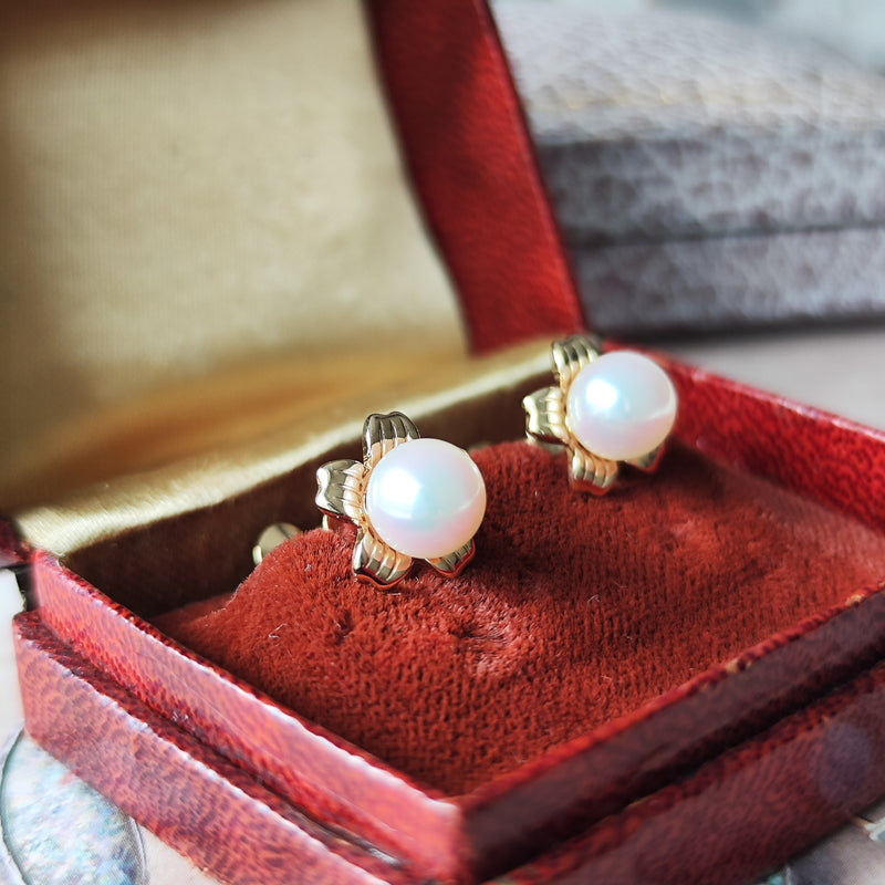 お値下げ】MIKIMOTO ミキモト ヴィンテージイヤリング 18金 – Mico宝飾 