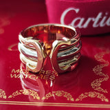 Cartier カルティエ 2C（デューブル・シー）18金 7号