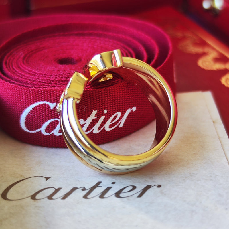 Cartier カルティエ  2C（デューブル・シー）18金 51号
