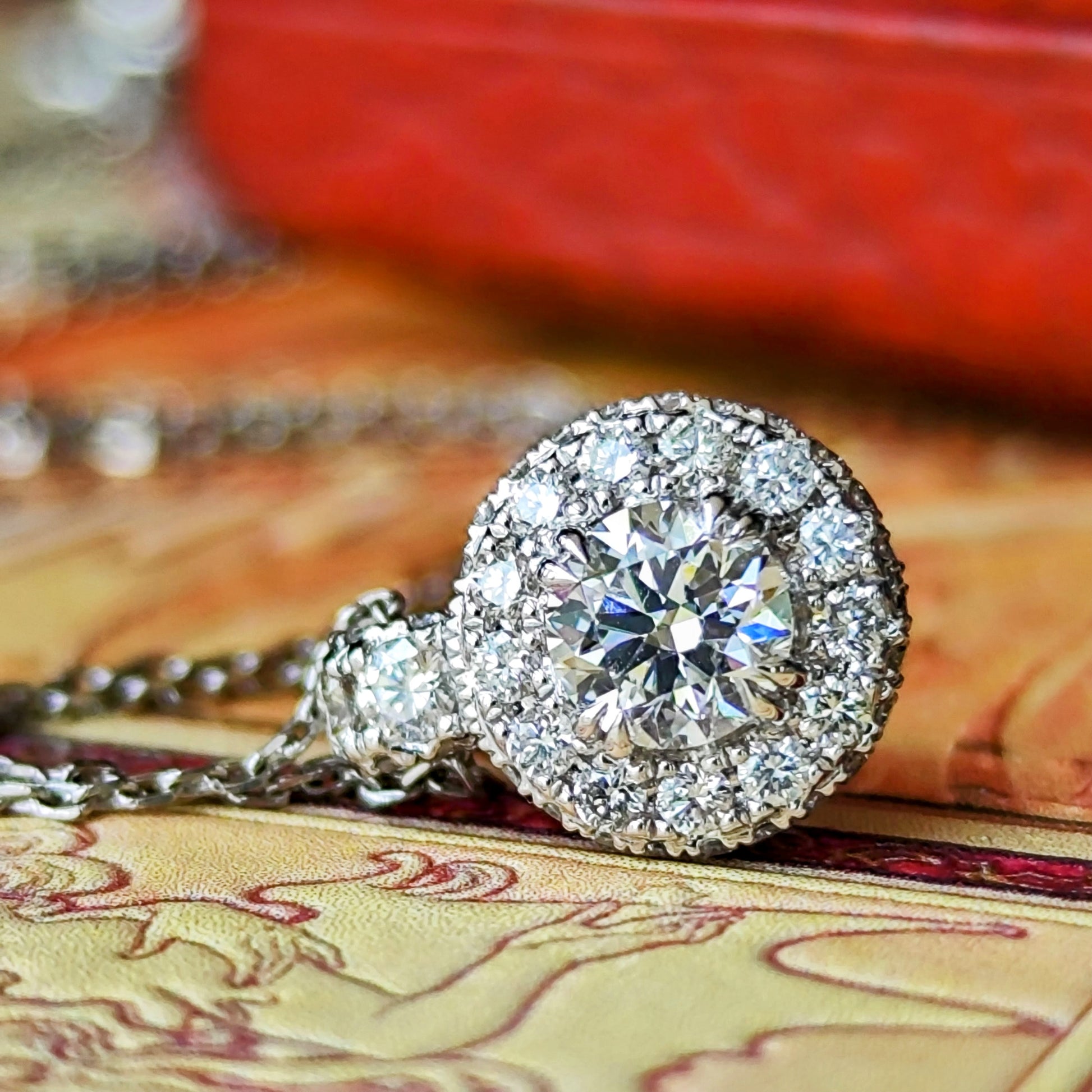 【最高級品質】天然ダイヤモンド0.30ct フローレス Dカラー 3EX ネックレス GIA鑑定書付き