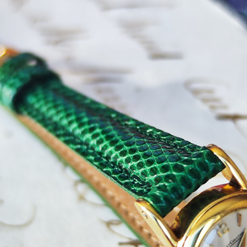 【金無垢】JAEGER LE COULTRE ジャガー・ルクルト バックワインド 手巻き腕時計