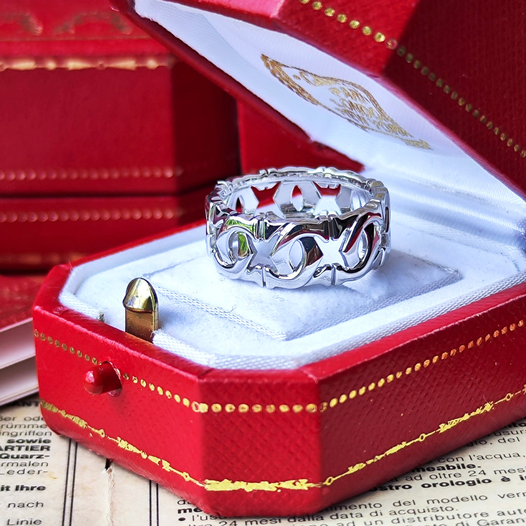 Cartier カルティエ アントルラセ 18金WG