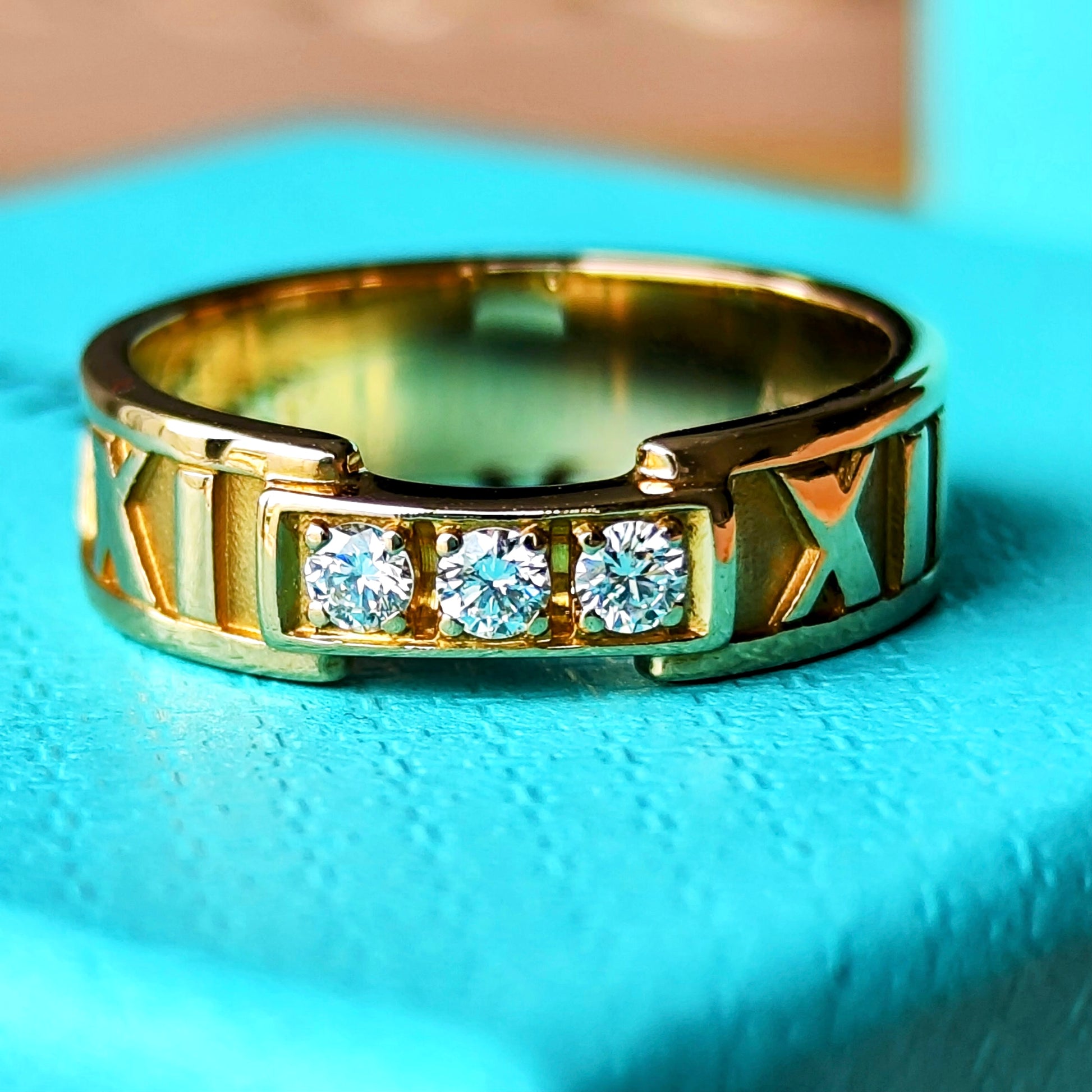 TIFFANY&Co ティファニー アトラス ダイヤモンド 18金PG