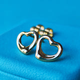 TIFFANY &Co ティファニー オープンハート 18金YG ピアス
