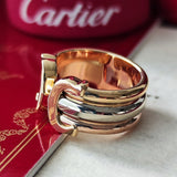 Cartier カルティエ 2C（デューブル・シー）18金 7号