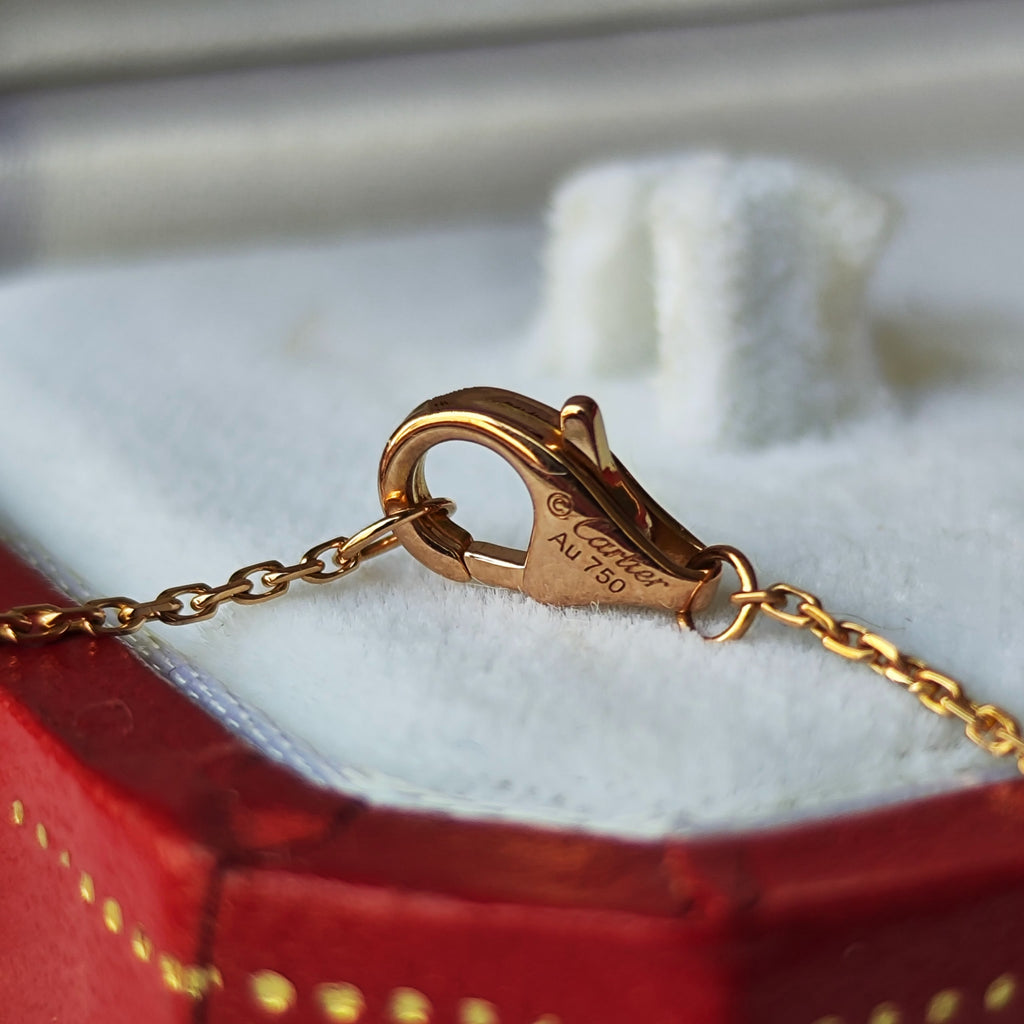 Cartier カルティエ ベビートリニティ ネックレス ダイヤモンド
