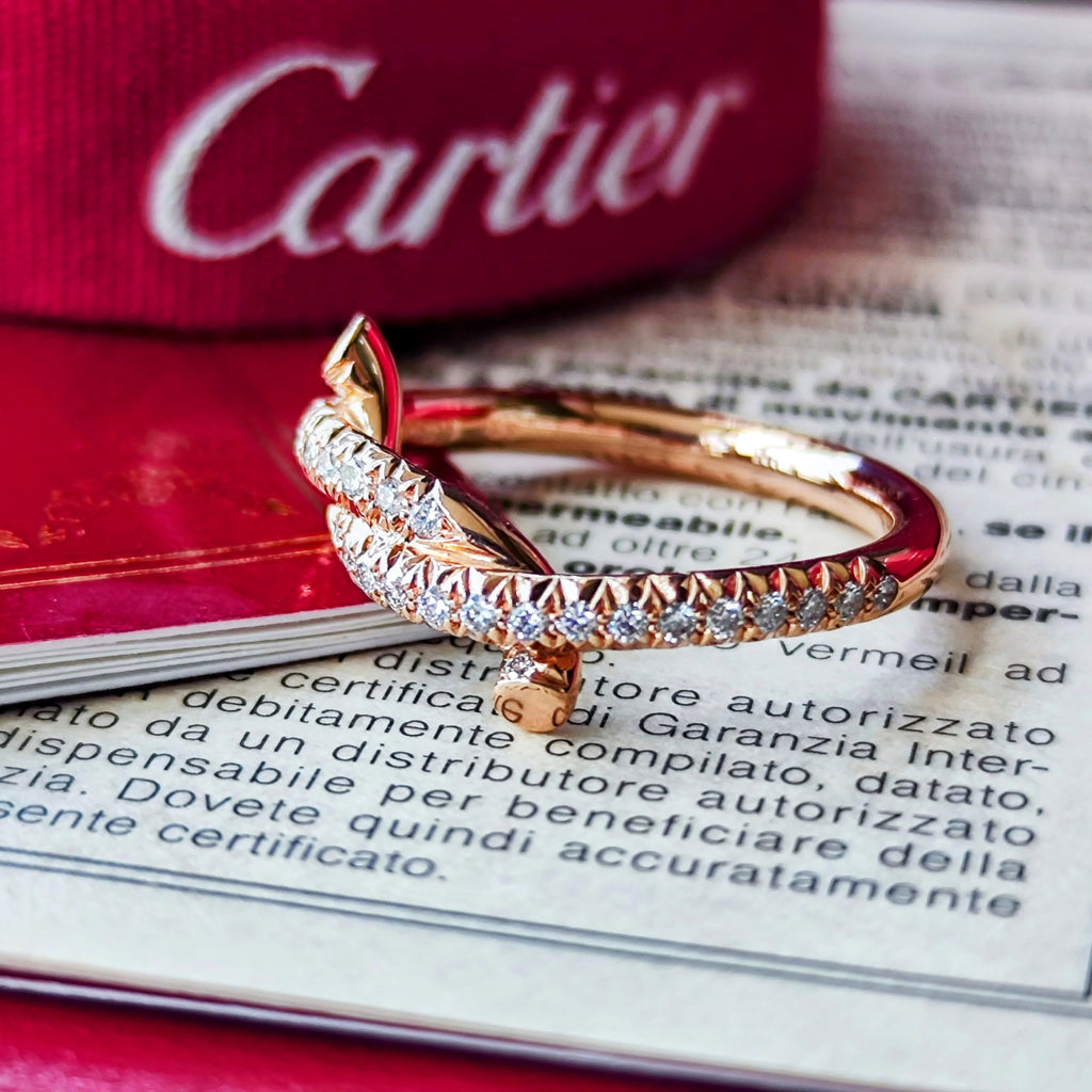 Cartier カルティエ アルトルラセ ダイヤモンド 18金PG 49