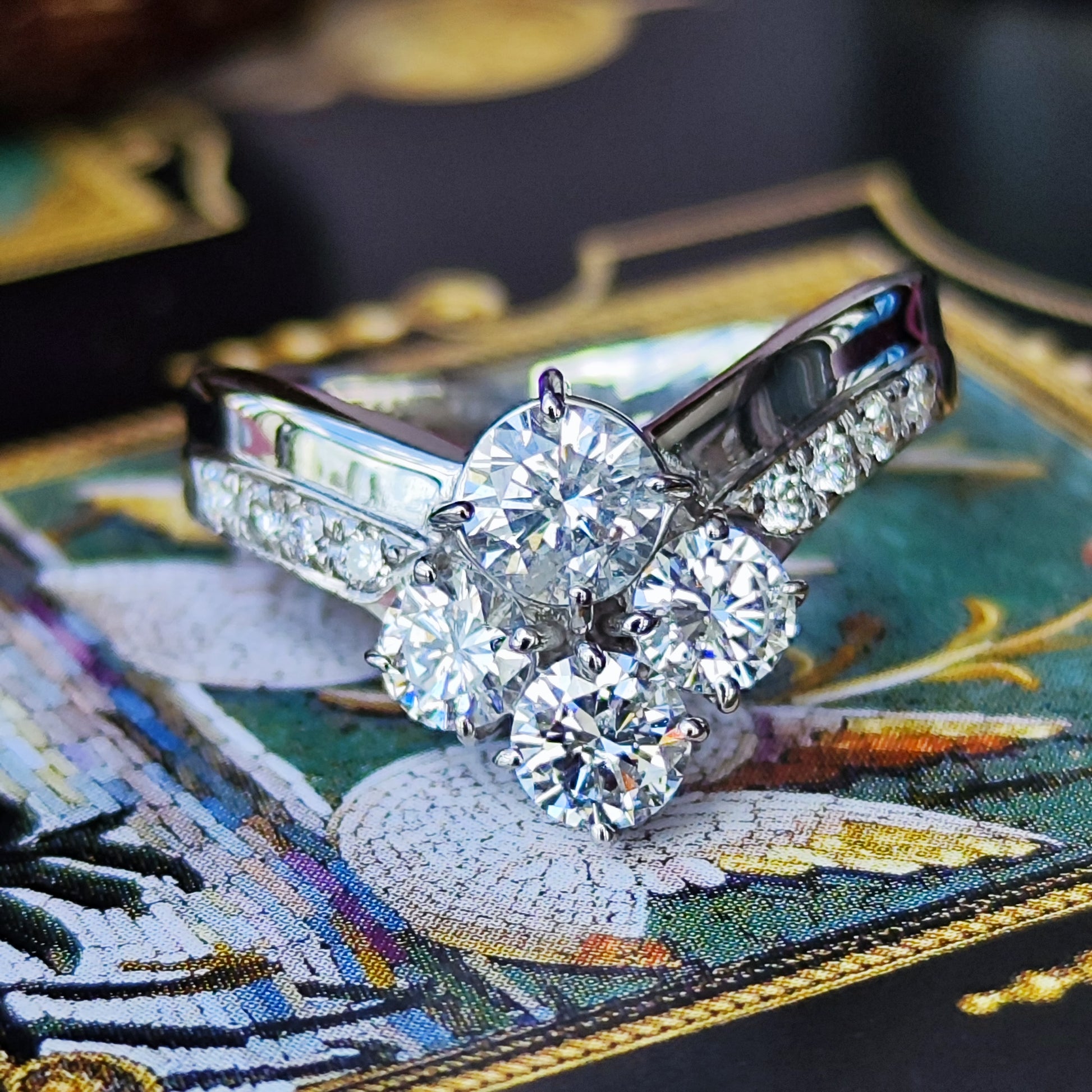 TASAKI 田崎真珠 天然ダイヤモンド 1.0ct プラチナリング