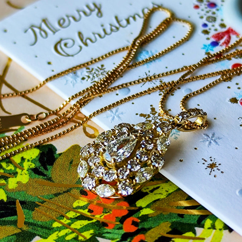 天然ダイヤモンド 1.0ct ネックレス