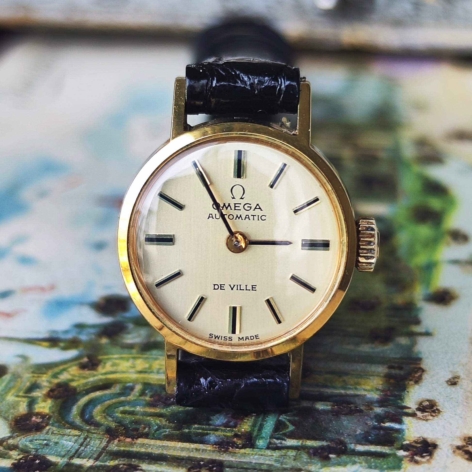 【OH済み】OMEGA オメガ DE VILLE 
デビル 自動巻き腕時計